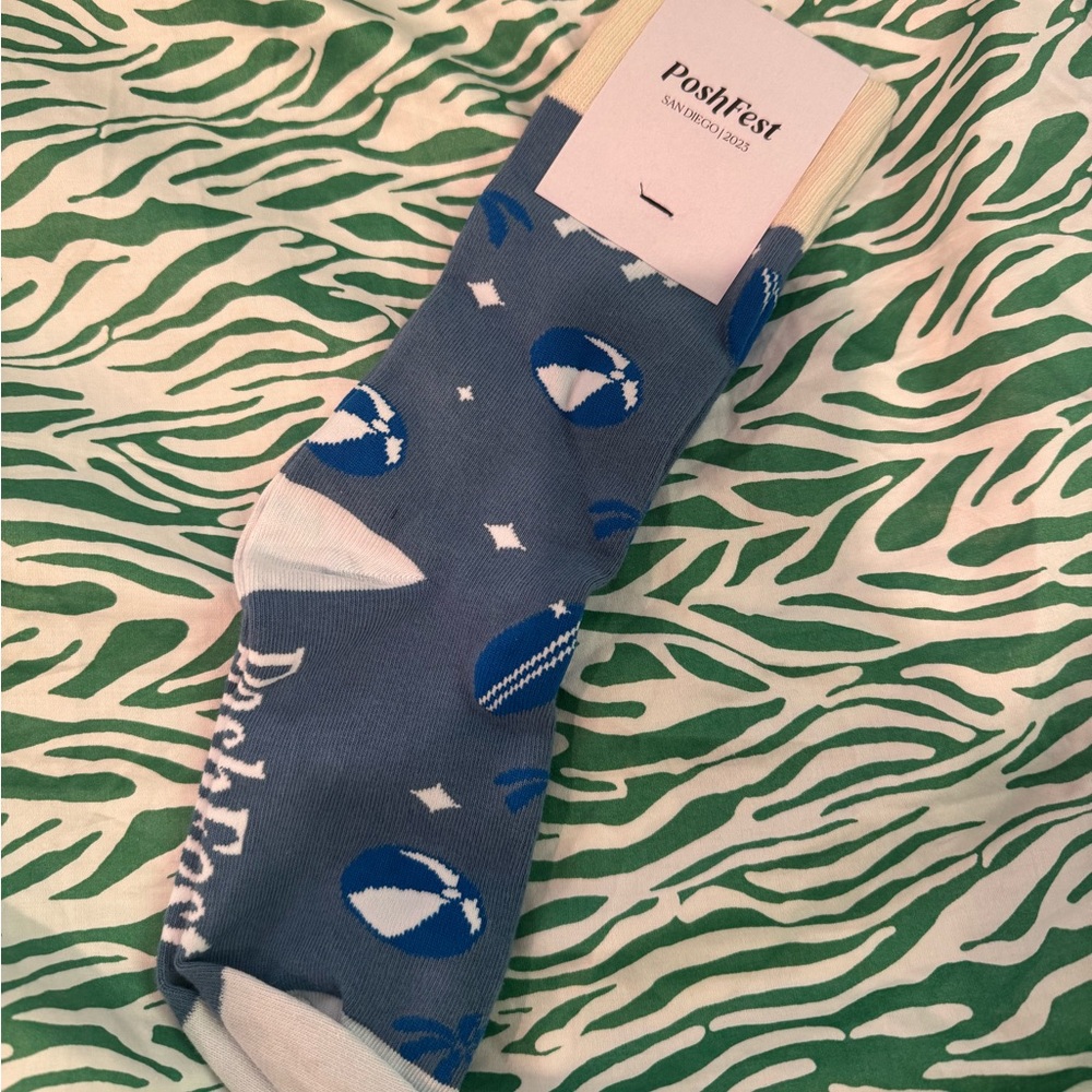 Sock Club San Diego PoshFest Socks Men Size 7-12, Women Size 6-11